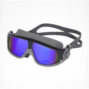 2024 Huub Ryft Open Water Swim Mask Goggles A2-RYFT - Cool Grey / Matt Black / Dark Smoke / Multi Mirror